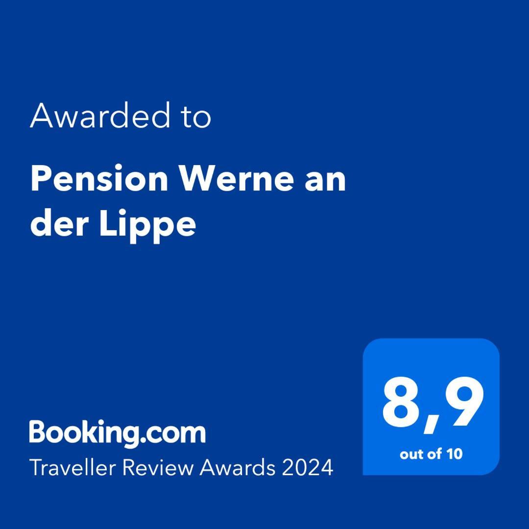 Pension Werne An Der Lippe Appartement Buitenkant foto